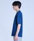 ニット×ポンチコンビハーフスリーブTシャツ＜ストレッチ・マシンウォッシャブル＞