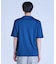 ニット×ポンチコンビハーフスリーブTシャツ＜ストレッチ・マシンウォッシャブル＞