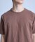 スラブ天竺袖刺繍Tシャツ
