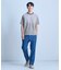 ヴィンテージライクミジンボーダーTシャツ＜ストレッチ・マシンウォッシャブル＞