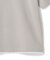 ミニワッフルキーネックレイヤードTシャツ