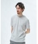 東レPrimeflex 麻調ドットメッシュ クルーネックTシャツ＜吸水速乾/通気性＞