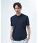 東レPrimeflex 麻調ドットメッシュ クルーネックTシャツ＜吸水速乾/通気性＞
