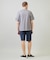 ドットメッシュプリントハーフパンツ＜ストレッチ・軽量・ハンドウォッシャブル・通気性＞