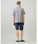 ドットメッシュプリントハーフパンツ＜ストレッチ・軽量・ハンドウォッシャブル・通気性＞