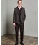 《別注》COLE HAAN ウールブレンドシャイニーポンチセットアップパンツ