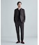 《別注》COLE HAAN ウールブレンドシャイニーポンチセットアップパンツ