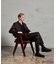 《別注》COLE HAAN ウールブレンドシャイニーポンチセットアップジャケット
