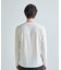 リンクスジャカード 変形クルーネックロングTシャツ［抗菌防臭］