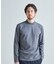 アクティブテーラー シルケットスムース モックネックロングTシャツ［シルケット加工/抗菌防臭/帯電防止/ストレッチ］