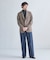 【BASED ON MEN'S BIGI HERITAGE】グレンチェック リラックスジャケット
