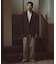 【BASED ON MEN'S BIGI HERITAGE】ミックスツイード リラックスジャケット