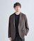 【BASED ON MEN'S BIGI HERITAGE】ミックスツイード リラックスジャケット