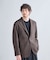 【BASED ON MEN'S BIGI HERITAGE】ミックスツイード リラックスジャケット