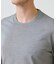 シルケットスムースクルーネックテイラーTシャツ