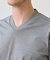 シルケットスムースVネックテイラーTシャツ