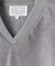 シルケットスムースVネックテイラーTシャツ
