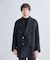 【BASED ON MEN'S BIGI HERITAGE】ブラックヘリンボーン コテージコート