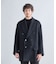 【BASED ON MEN'S BIGI HERITAGE】ブラックヘリンボーン コテージコート