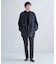 【BASED ON MEN'S BIGI HERITAGE】ブラックヘリンボーン コテージコート