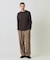 ワンタックイージーワイドスラックス[ウォッシャブル]