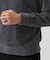 ベロアモールクルーネックニット