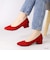 チャンキーヒールパンプス【ローヒール】【3.5cm】(5422)