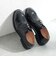 オックスフォードシューズ レディース 黒 おじ靴 ローヒール エナメル ラウンドトゥ 　(3570)