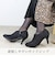 アーモンドトゥショートブーティ【8cmヒール】 (3614)