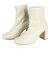セットバックヒールストレッチショートブーツ【7.5cmヒール】 (9064)
