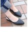 ポインテッドシースルーミュールサンダル【2.5cm】 (1152)