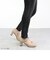 パンプス ストラップ 太ヒール 痛くない ハイヒール ラウンドトゥ メリージェーン チャンキーヒール 7cm (1110)