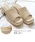 厚底ワンバンドサンダル (4129)