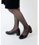 4.5cm太ヒールラウンドトゥ パンプス フォーマル 黒 痛くない 脱げない リクルート オフィス ビジネス ビジネスシューズ (3145)