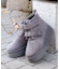 厚底ファーダブルベルトブーツ (6365)