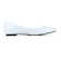 【軽量/クッション入】ポインテッドトゥフラットパンプス (5315-a)