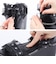  厚底 サンダル レディース ハイヒール 13cmヒール ピンク かわいい フリル ハート ベルト チェーン レース バックファスナー レザー 合成皮革 エナメル ブラック (1633)
