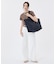 CARLIN ZIP TOP TOTE BAG ディープシーブルー