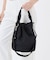 CONVERTIBLE BUCKET BAG 【日本限定】リサイクルドブラックJP