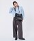 MEDIUM ZIP SHOULDER ブラックシャイン