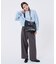 MEDIUM ZIP SHOULDER ブラックシャイン