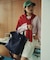 DELUXE ZIPTOP TOTE ディープシーブルー