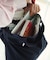 DELUXE ZIPTOP TOTE ディープシーブルー