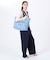 LARGE 2 WAY TOTE 2ウェイスレートブルー/パールシャイン