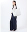 LARGE 2 WAY TOTE 2ウェイスレートブルー/パールシャイン