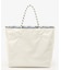 LARGE 2 WAY TOTE 2ウェイスレートブルー/パールシャイン