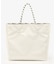 LARGE 2 WAY TOTE 2ウェイスレートブルー/パールシャイン