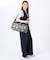 DELUXE MED WEEKENDER オリーブフローラルシルエット