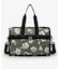 DELUXE MED WEEKENDER オリーブフローラルシルエット
