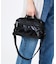 MINI DUFFEL CROSSBODY ブラックシャイン